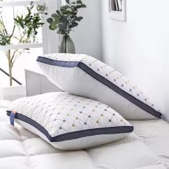 2 Pcs Comfortable And Soft Cotton Blend Pillow